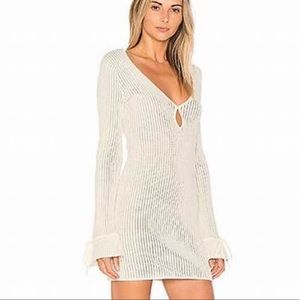 ale by alessandra Knit long Sweater Dress